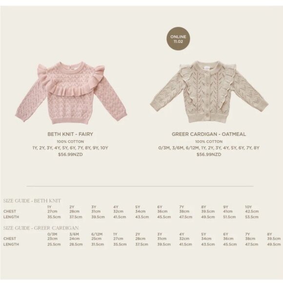 Jamie Kay NWT size 5Y Beth knit sweater - Picture 9 of 9